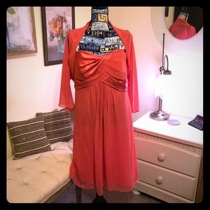 Mother of the Bride/Bridesmaid Dress /Shrug.